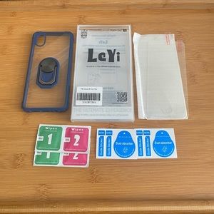 Samsung Galaxy A01 Core / M01 Core case with 2 tempered glass screen protector